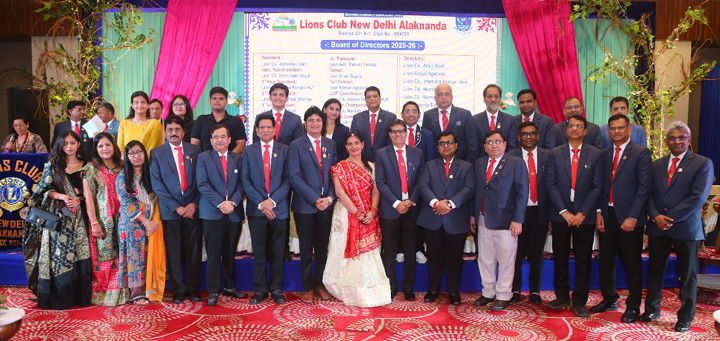 Lions Club New Delhi Alaknanda Marks 32nd Installation & Janmashtami Celebration with Unprecedented Grandeur