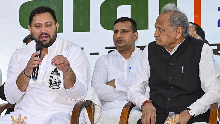 Bihar battle: Tejashwi CM face, Mukesh Sahni to be one of his two deputies, announces INDIA bloc