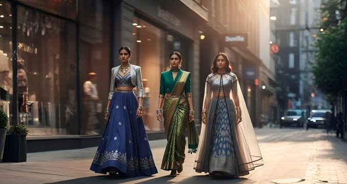 Fashion for Indian women abroad