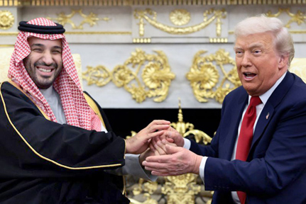 Trump dismisses US intelligence, defends Saudi prince over 2018 killing of Khashoggi