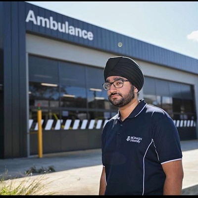 19-year-old Sikh student wins fight against Ambulance Victoria’s beard policy