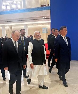 Russia balancing China with the India pivot