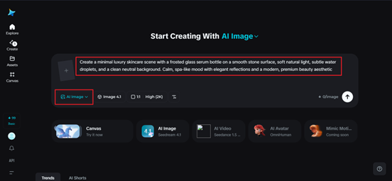 Dreamina's video meme generator