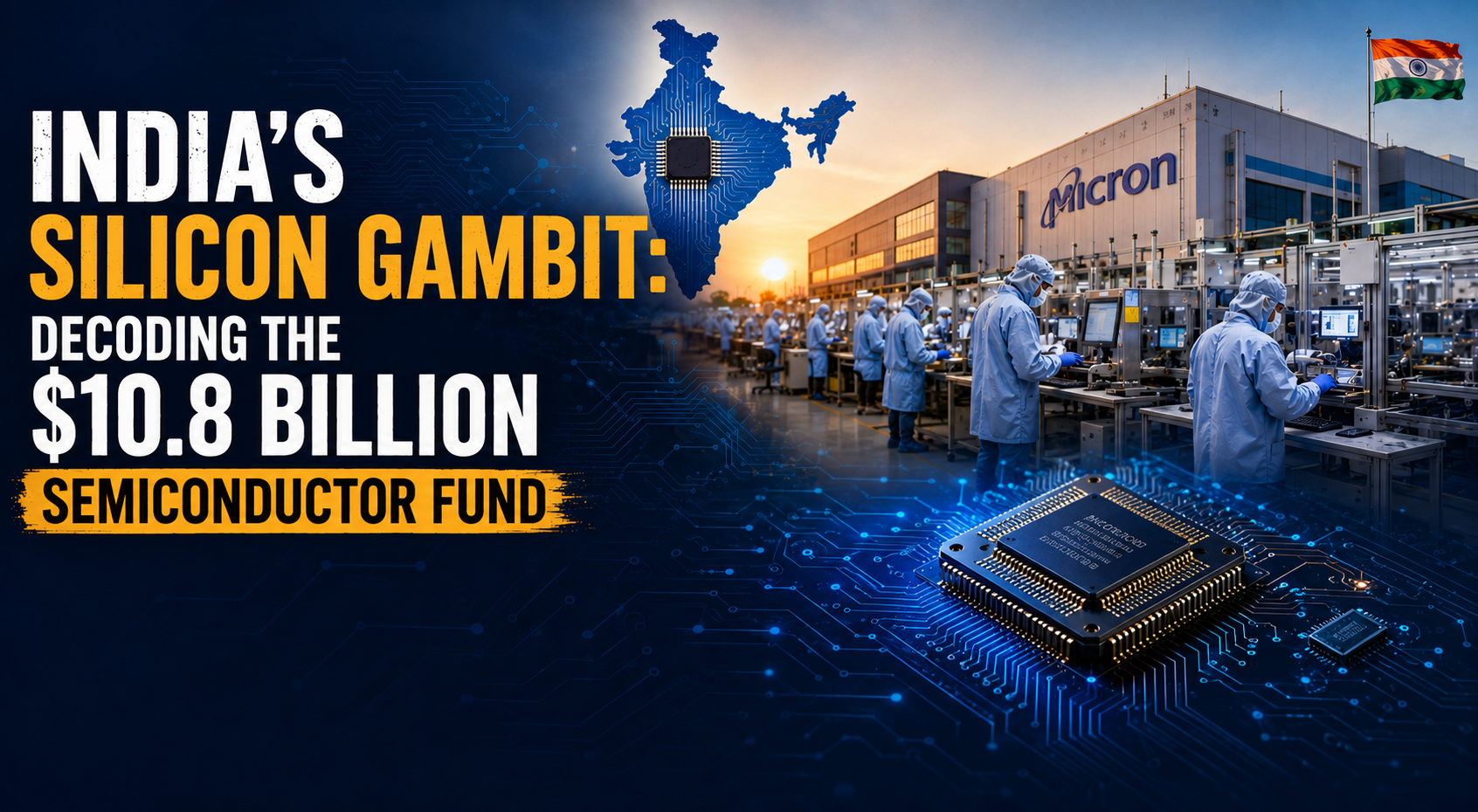 India's Silicon Gambit: Decoding the $10.8 Billion Semiconductor Fund